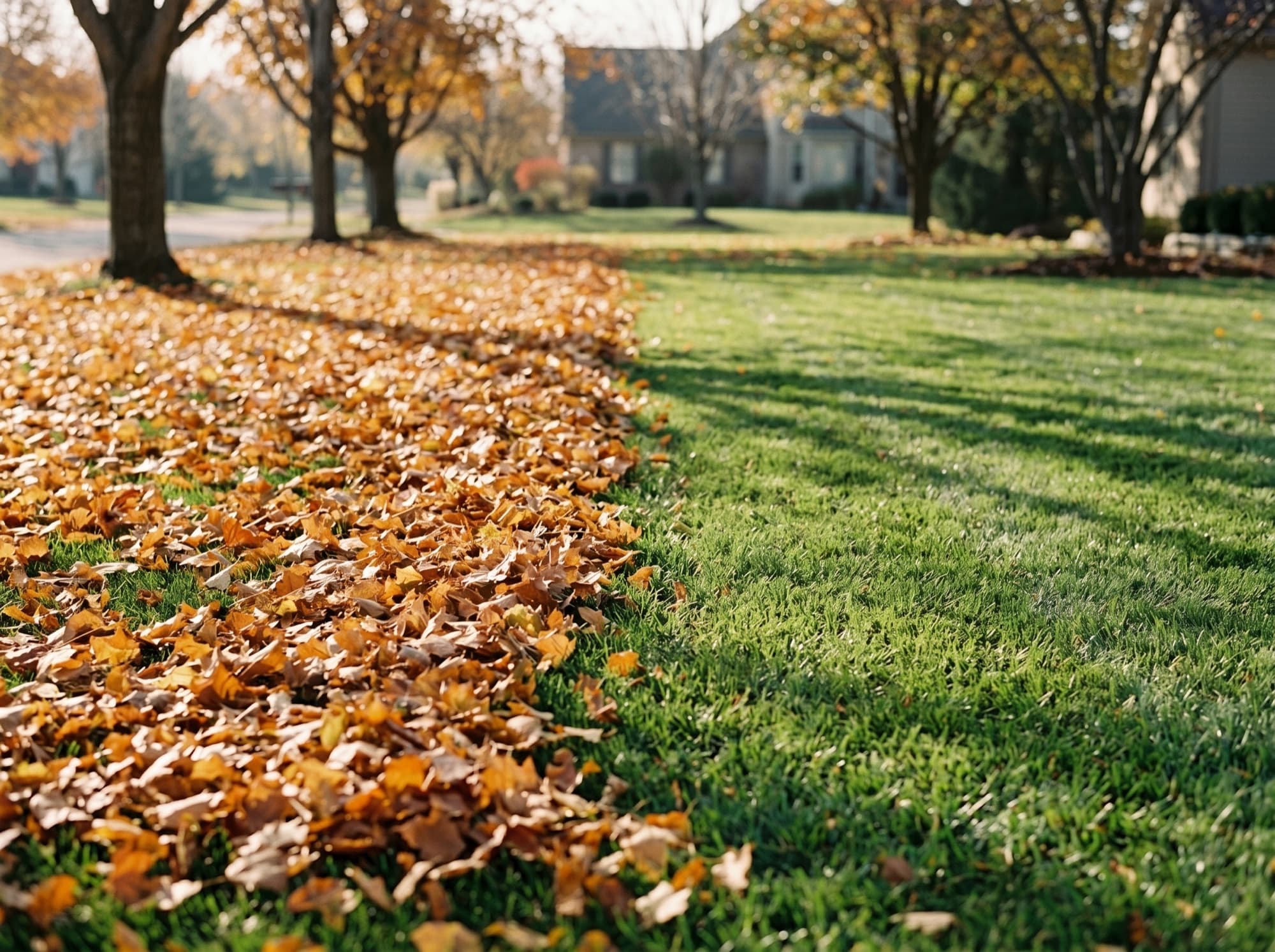 Leaf cleanup